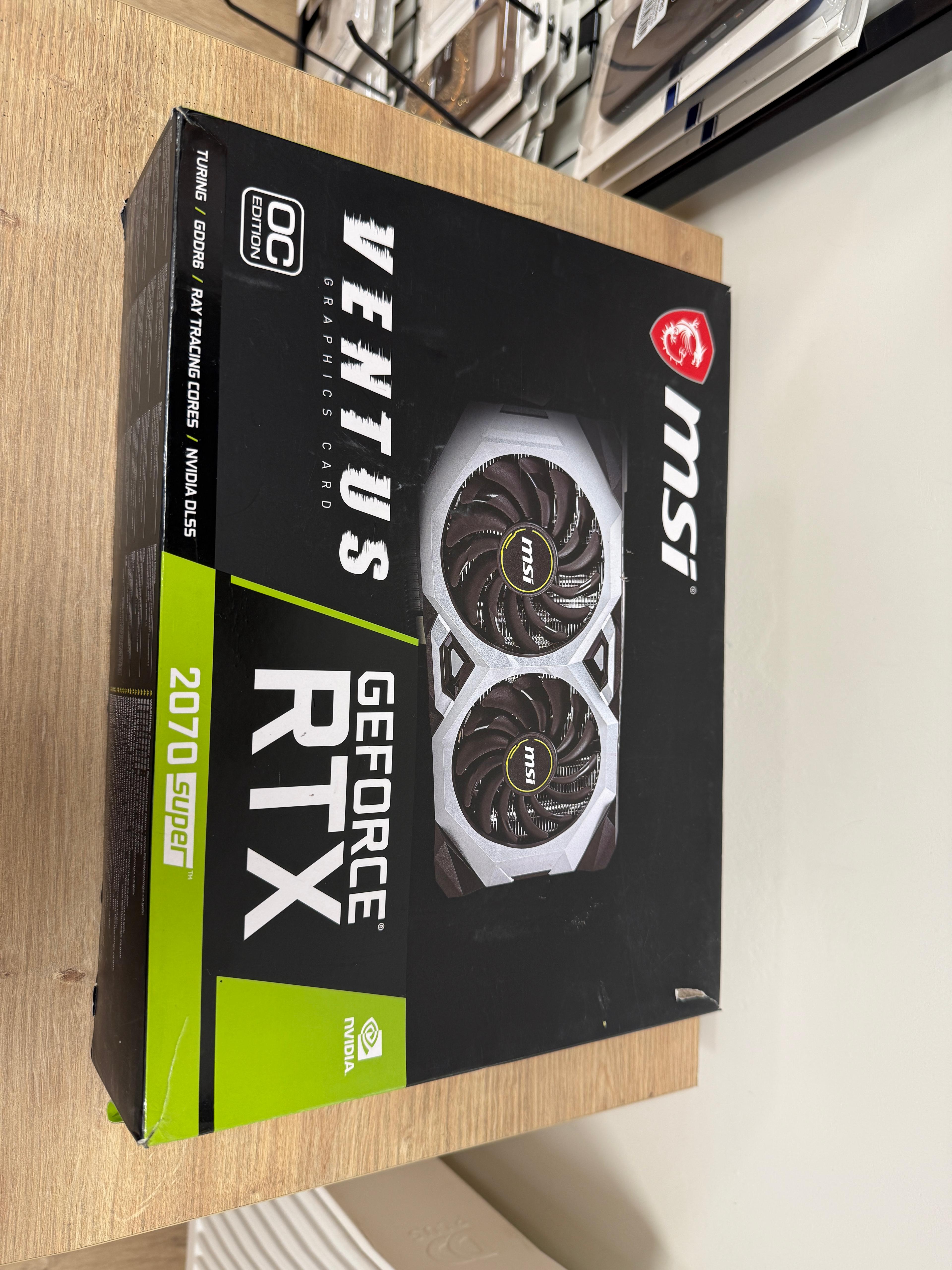 MSI GEFORCE RTX 2070 SUPER VENTUS OC Ekran Kartı 